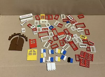 Buy Vintage Lego Windows, Doors And Shutters. Over 70 Pieces Pre Owned • 8.99£