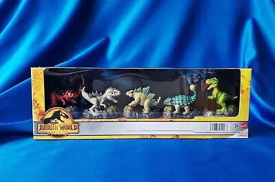Buy Jurassic World Dominion Micro Figures Dinosaur Set T-Rex Stegosaurus New • 2.99£