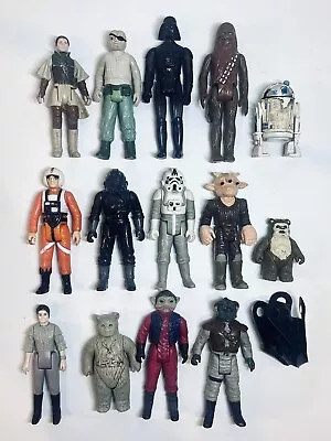 Buy Vintage Star Wars Figures X 14 ALL DIFFERENT Job Lot Bundle. • 39.99£