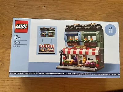 Buy Lego 40684 Fruit Shop / Store GWP Promo  BRAND NEW & SEALED Limited Edition • 10£