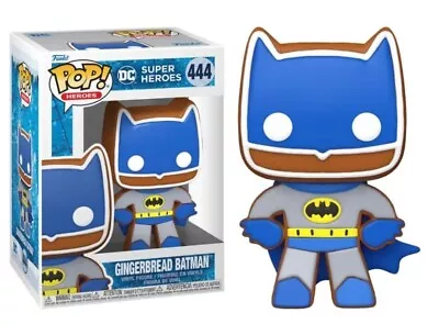 Buy Funko Pop! DC Super Heroes Gingerbread Batman Holiday 2022 #444 New In Box • 9.99£