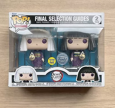 Buy Funko Pop Demon Slayer Final Selection Guides GITD 2-Pack + Free Protector • 44.99£