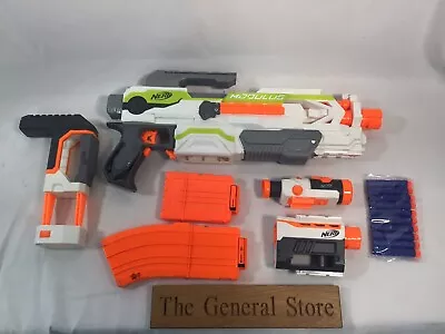 Buy Nerf Modulus- Battery Powered Gun With Attachments And Ammo- Tested And Working • 29.99£