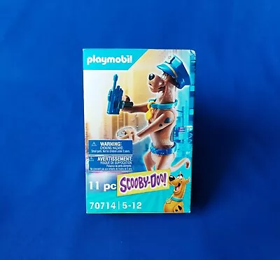 Buy Playmobil Scooby Doo Collectible Police Figure  70714 Brand New Sealed • 3£