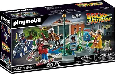 Buy Playmobil: Back To The Future Part II Hoverboard Chase • 14.99£