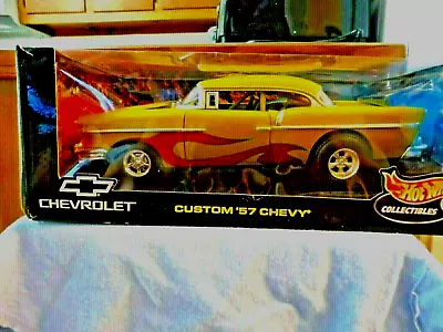 Buy Hot Wheels Collectibles Custom `57 Chevy 1:18 In Original Box • 18.89£