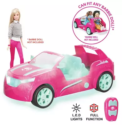 Buy Barbie Radio Controlled Car Cruiser With Lights And Sounds. Fits 4 Barbies #833 • 35.99£