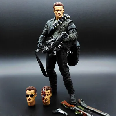 Buy Terminator 2 Judgment Day T-800 7in Action Figure Classic Toy New In Box • 34.79£