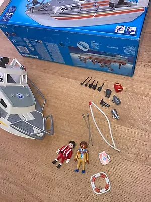 Buy Playmobil Rescue Boat - Model 5540 - With Box • 3.99£