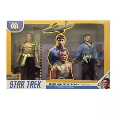 Buy Mego Star Trek Mirror Universe Kirk And Spock 2 Pack • 28.24£