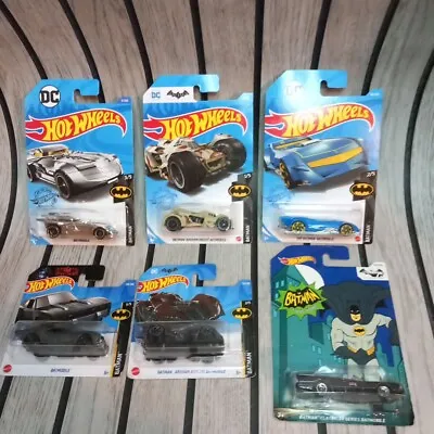 Buy Hot Wheels Batman Batmobile Collection Bundle Of 6 New & Sealed • 17.99£