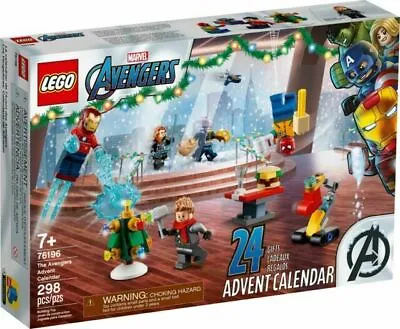 Buy LEGO Marvel Super Heroes The Avengers Advent Calendar 76196 Perfect Xmas Gift • 31.99£