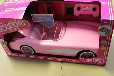 Buy Barbie Movie Hot Wheels Remote Control Barbie Corvette Car...octsell-71 -  -  - • 45.49£