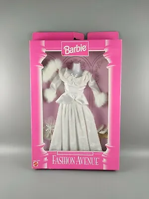 Buy Barbie Fashion Avenue Bridal Outfit Winter Snowflake Wedding Dress Mattel 1996 • 23£