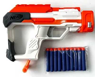 Buy Genuine Nerf Shoulder Stock With Hidden Built In Blaster & Darts Strike Elite • 9.99£