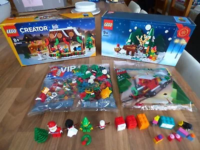 Buy Lego Christmas Sets 40484 TRAIN 30584 STALL 40602 VIP PACK 40609 SANTA MORE NEW • 34.95£