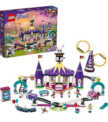 Buy LEGO 41685 Friends Magical Funfair Roller Coaster Fairground Set -NEW • 59.95£