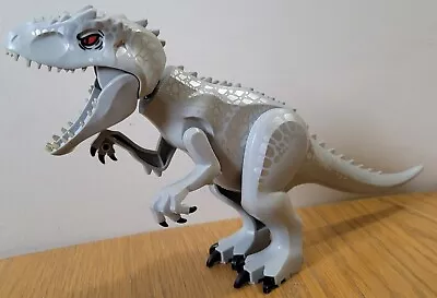 Buy Lego Jurassic World Figure Dinosaur Indominus Rex Silver IndoRex02 From 75941 • 39.95£
