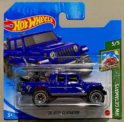 Buy Hot Wheels -  '20 Jeep Gladiator - Blue - Short Card - (d) • 3£