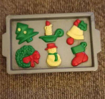 Buy Fisher Price Loving Family Rare Christmas Cookie Treat Tray For Dolls House • 9.99£