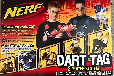 Buy Nerf Dart Tag 2 Player System Vests Darts Glasses Guns • 29£
