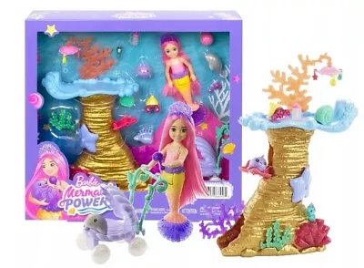 Buy Barbie Chelsea Doll Playsets Mermaid Power HHG58 Mattel • 65.75£