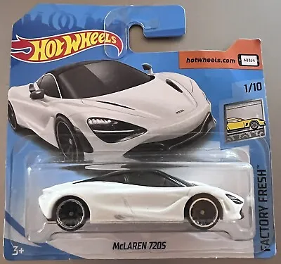 Buy Hot Wheels 🏁 McLaren 720S White • 9.95£