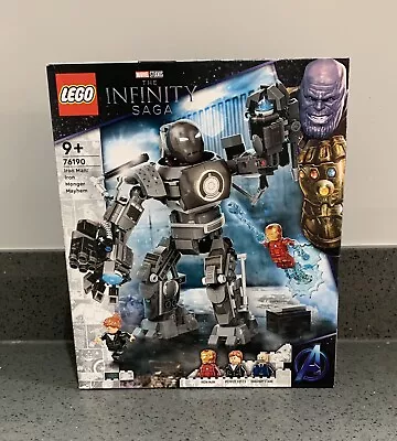 Buy LEGO 76190 Marvel. Iron Man: Iron Monger Mayhem. NISB New Sealed Retired✅ • 34.45£