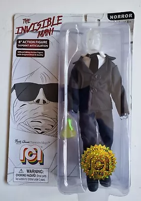 Buy New Sealed 20cm Action Figure Mego Invisible Man Horror MOC Rare  • 10£