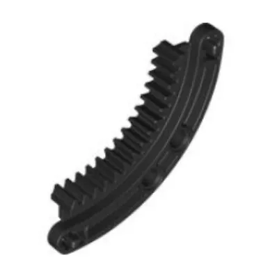 Buy LEGO Technic Gear Rack 6 X 6 Curved, Black 78442 NEW FREE P&P • 5.99£