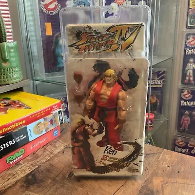 Buy Street Fighter IV 6'' Ken Figure SF4 20th Anniversary NECA Player Select New • 49.99£