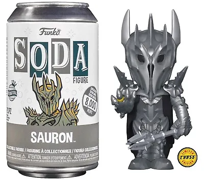 Buy Funko Soda Lord Of The Rings Sauron With Mace Figure Chase Variant LE 1/1300 • 49£