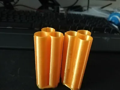 Buy 2 Nerf Compatible Zombie Strike Dart Shell Sledgefire Silky Orange Colour • 4.99£