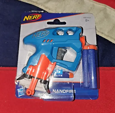Buy Nerf Elite Nanofire Foam Darts Blaster Gun VERY RARE Elite 2.0 Teal Blue Jolt • 0.99£