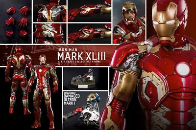 Buy Hot Toys MMS278D09 1/6 Iron Man MARK XLIII  MK43 Avengers: Age Of ULtron Figures • 419£