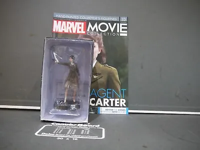 Buy Eaglemoss Agent Carter Marvel Movie Collection #33 Figurine Captain America • 17£