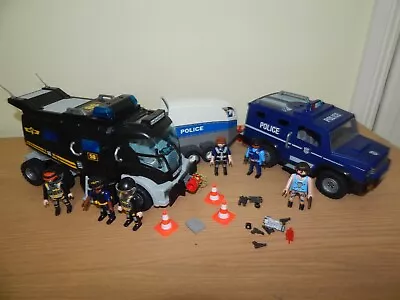 Buy Playmobil Police Vehicles And Figures Bundle • 20£