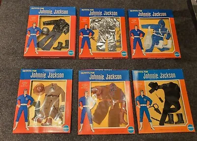 Buy Vintage Johnnie Jackson Carded Uniform Sets, Western, Jungle Safari Etc Mego • 80£