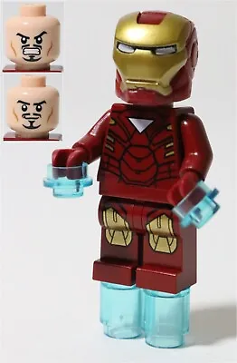 Buy Rare LEGO Iron Man Mark 6 Minifigure 6867 Avengers Assemble Marvel MCU Genuine • 29.99£