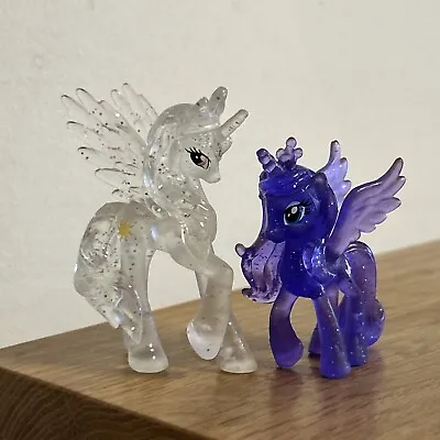 Buy My Little Pony Mini Figures Blind Bag Glitter Princess Luna And Celestia • 10£