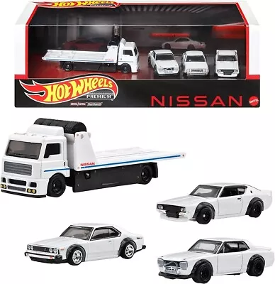 Buy Hot Wheels Premium Nissan Skyline Collector Display 4 Pack - 1:64 Scale • 30£