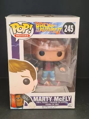 Buy Funko Pop Back To The Future 2 Marty McFly Overboard No 245 In Pro Case • 19.95£