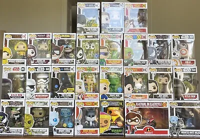 Buy Funko POP! Mystery Box Of 2 Figures (EXCLUSIVES) From DAMAGED TO NEAR MINT POPS • 12£
