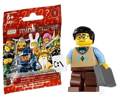 Buy LEGO Minifigures Series 7 Computer Programmer New & Sealed (8831) • 8.95£