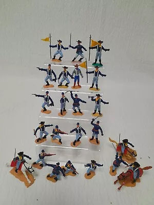 Buy Timpo Toys Bulk Listing Of 21 American 7th Army Soldiers (3 Are On Horseback) • 21£