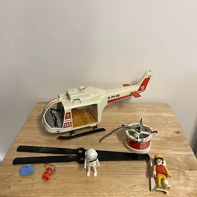 Buy Playmobil Vintage 3789 Rescue Helicopter Air Ambulance Spare And Repair. • 9.99£