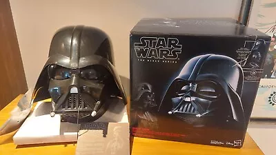 Buy Star Wars Black Series Premium Darth Vader Helmet Electronic  • 150£