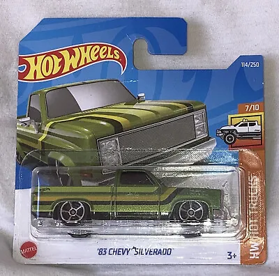 Buy Hot Wheels ‘83 Chevy Silverado Low Rider Pick-up Truck Nice Carded See Photos • 4.70£