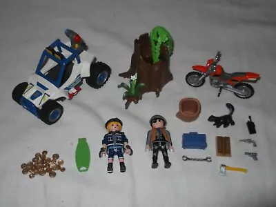 Buy Playmobil Police - Police Off-Road Car With Jewel Thief - Set 70570 VGC B • 16.99£