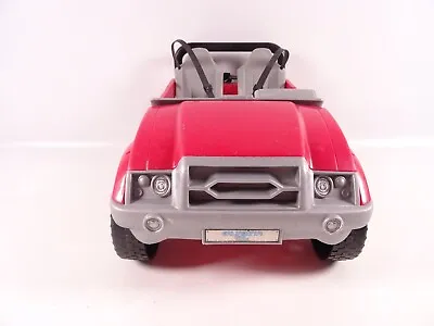 Buy Barbie California Girl Car Jeep Red Mattel With Straps As Pictured (5056) • 23.59£